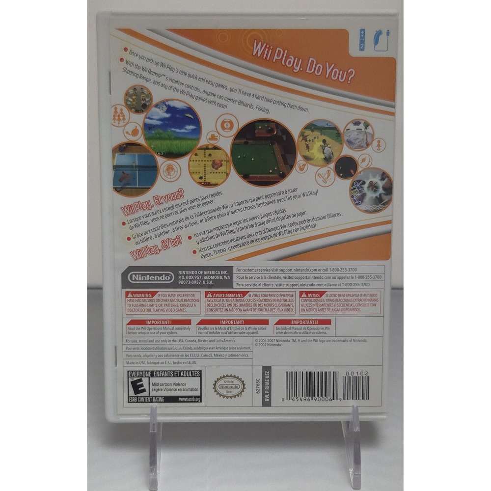 Wii Play - Nintendo Wii - CIB - Manual & Insert Included - Tested - Working - Picture 5 of 13